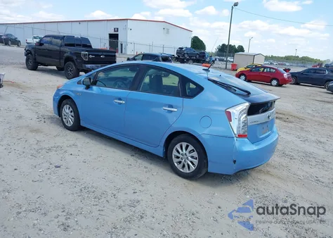2012 Toyota Prius Plug-In Advanced from USA, damaged, VIN JTDKN3DP0C3024563